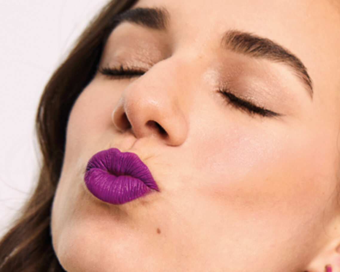 labios mate todo el día