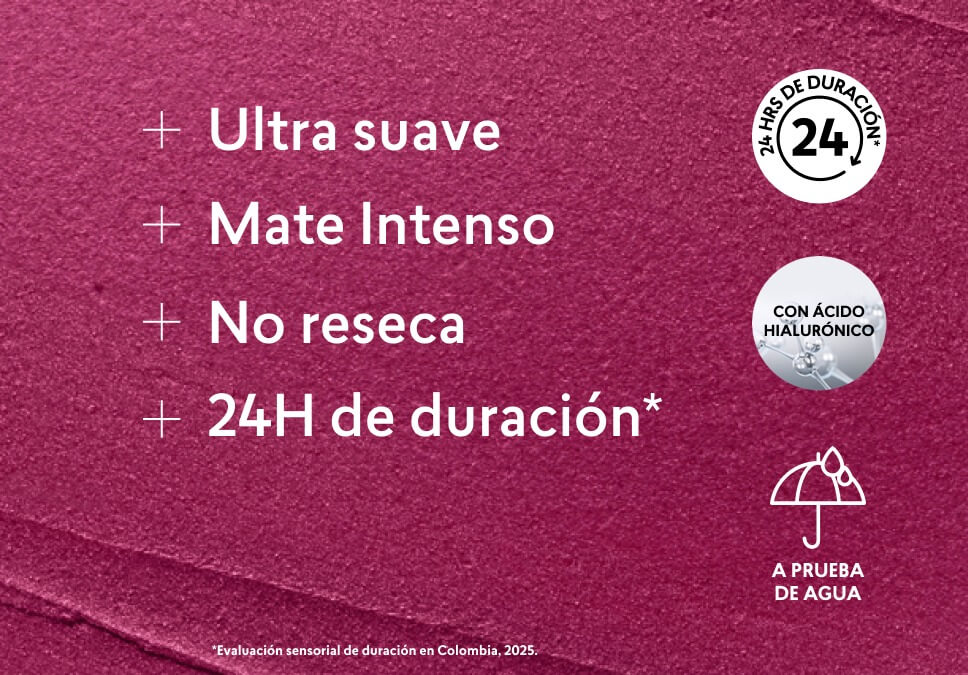 labiales mate Velvet Lips Cyzone