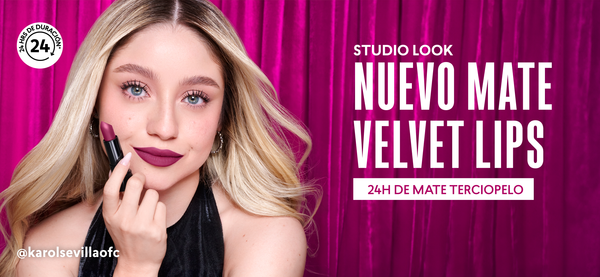 studio look Velvet Lips Czyone