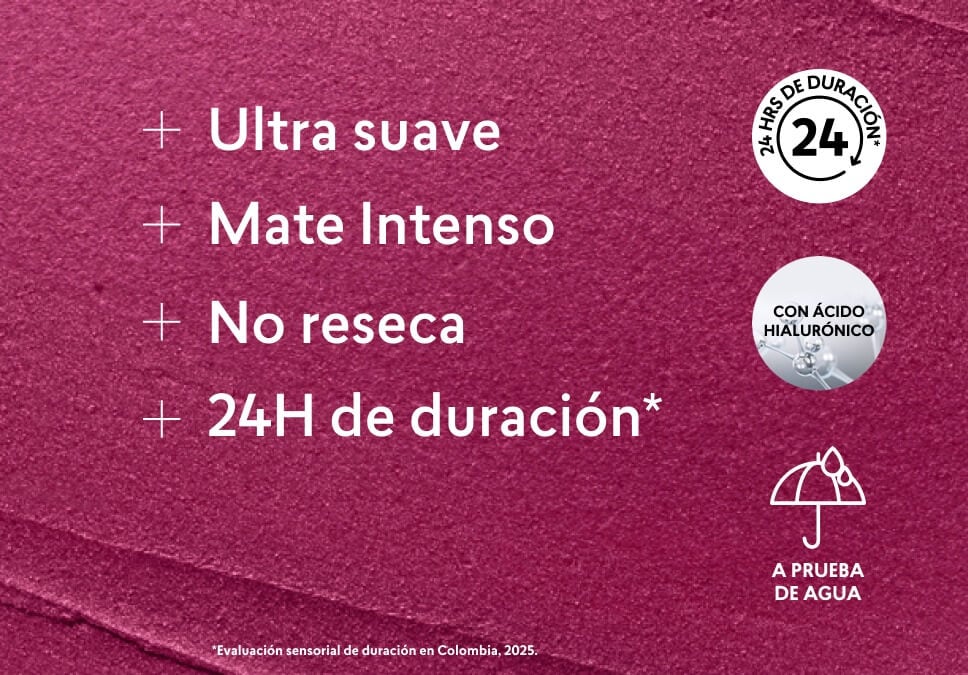 labiales mate Velvet Lips Cyzone
