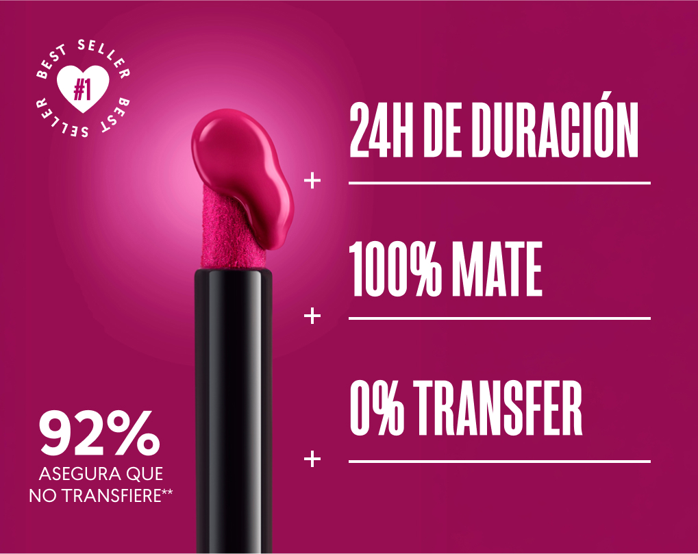Labiales mate liquidos Studio Look Cyzone