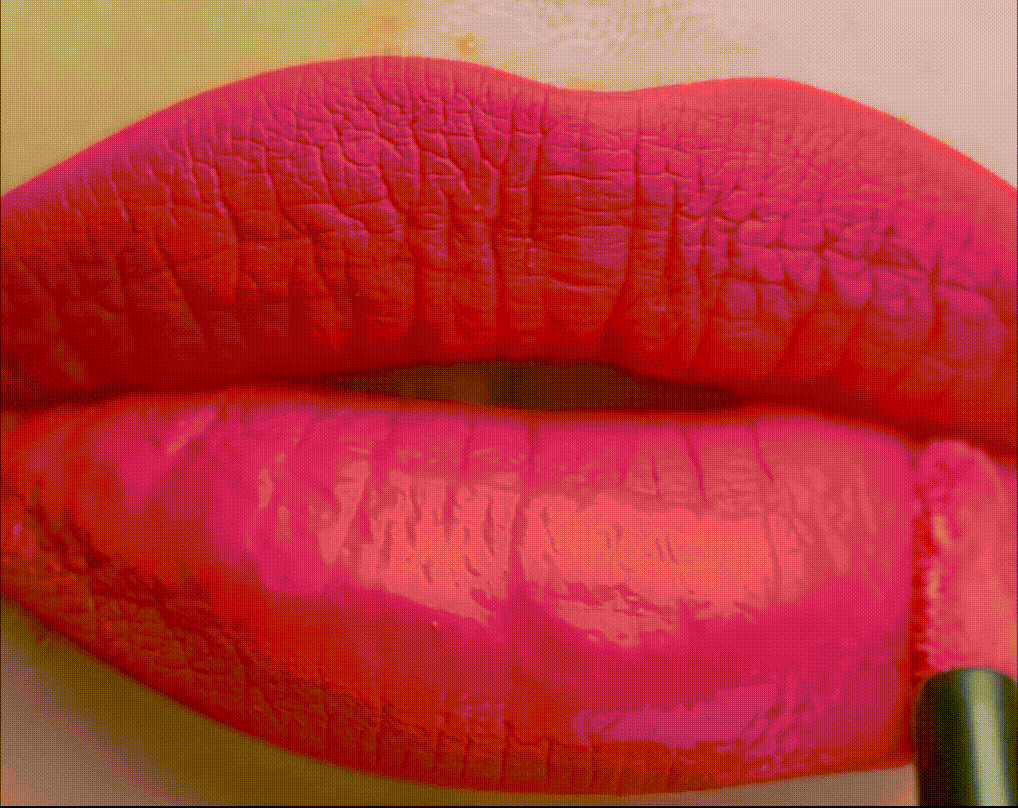 Labial liquido rosa mate