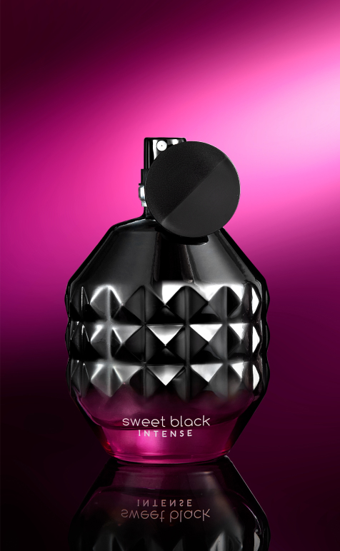 Perfume de vainilla para mujer de alta concentración sweet black intense cyzone