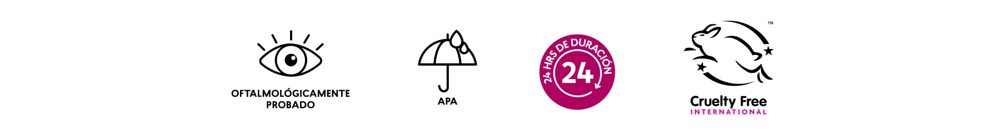 delineador de colores cruelty free