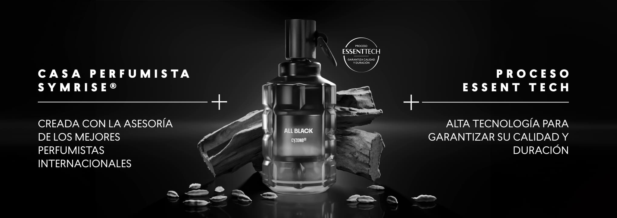 perfumes fuertes para hombre All Black Cyzone