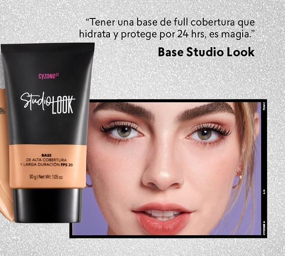 Base de maquillaje de alta cobertura Studio Look