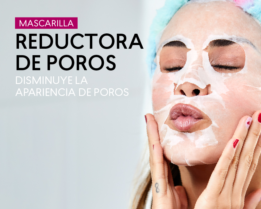 Mascarilla facial Skin First hidratante para reducir poros