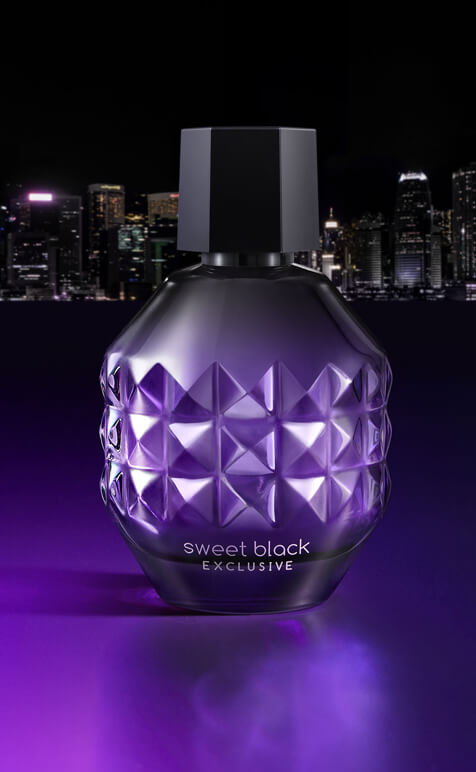 Perfume de mujer elegante oriental dulce sweet black exclusive cyzone