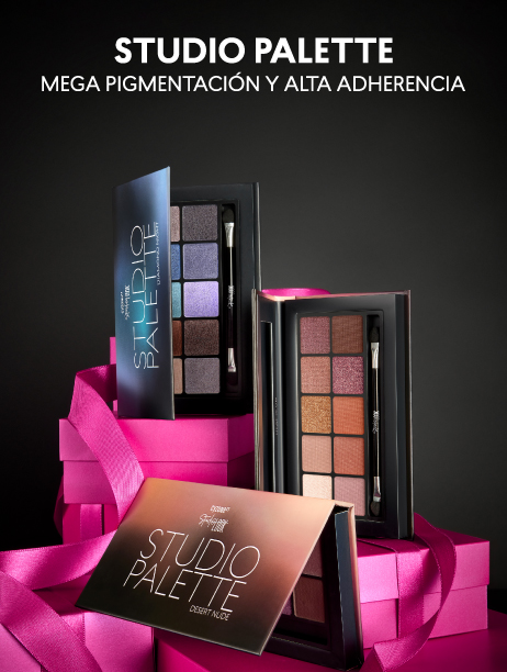 Studio Palette de Cyzone: Una paleta de maquillaje con 10 sombras imprescindibles. 