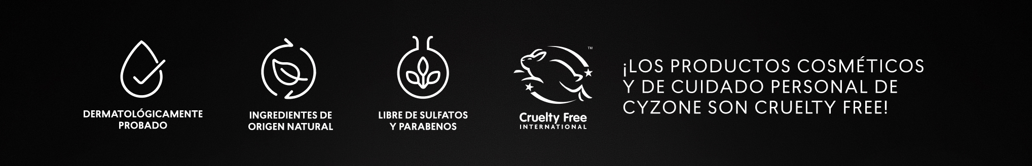  Línea de maquillaje libres de crueldad animal Studio Look Cyzone