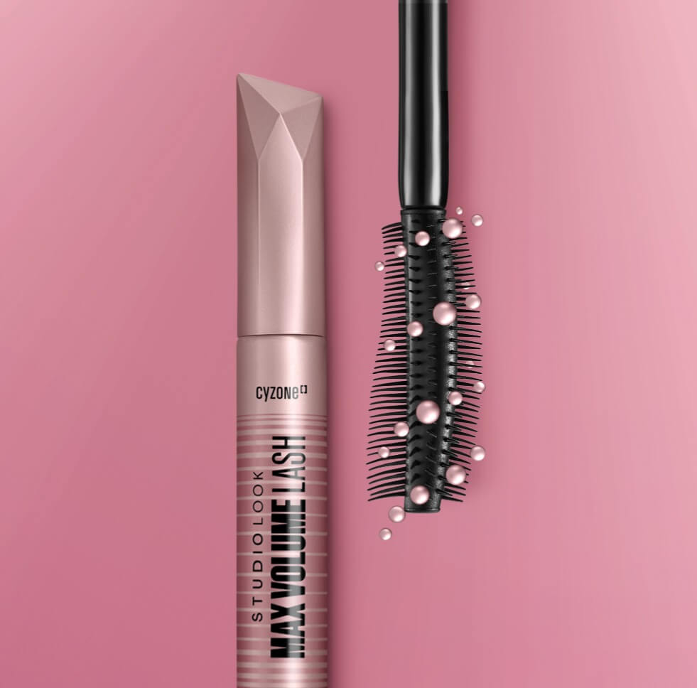 mascara de pestañas mega volumen max volume cyzone