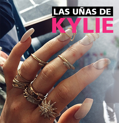 Uñas al estilo de Kylie Jenner