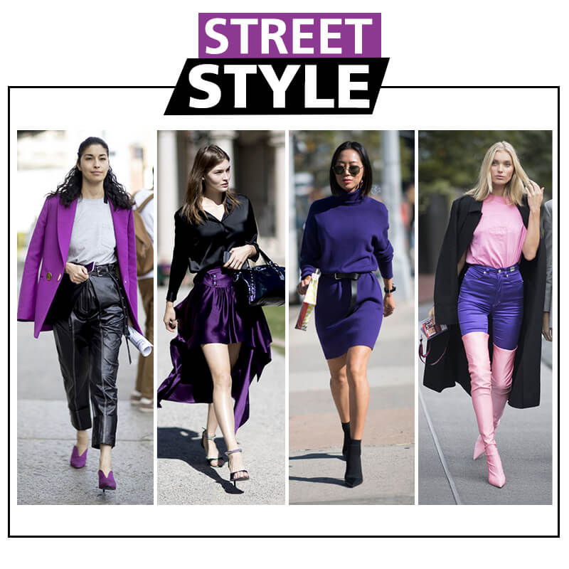 street style: ultra violet