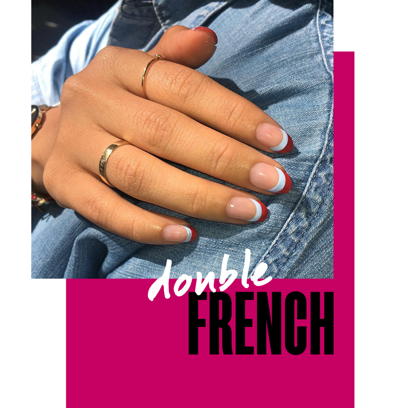 10 tipos de manicure francesa moderna | Cyzone Blog