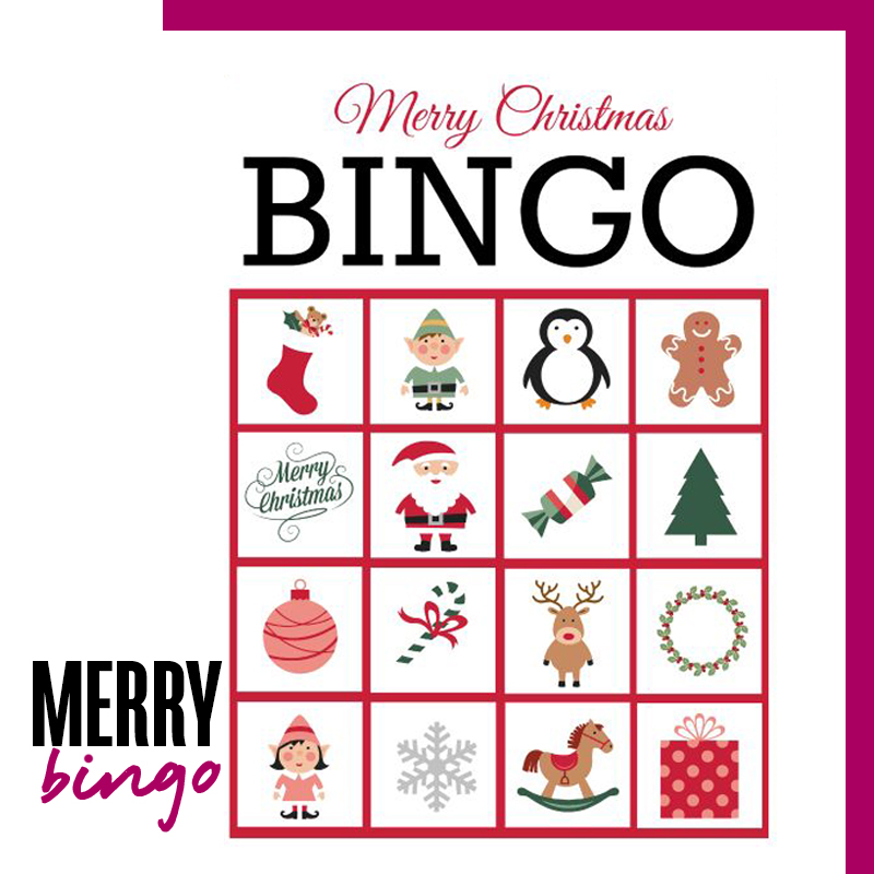 Ideas de navidad en familia: Hacer y jugar un bingo navideño | Fuente: Google Images